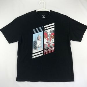 Mary Jane Smoke Wear Mens T-shirt Shuttle Monkey